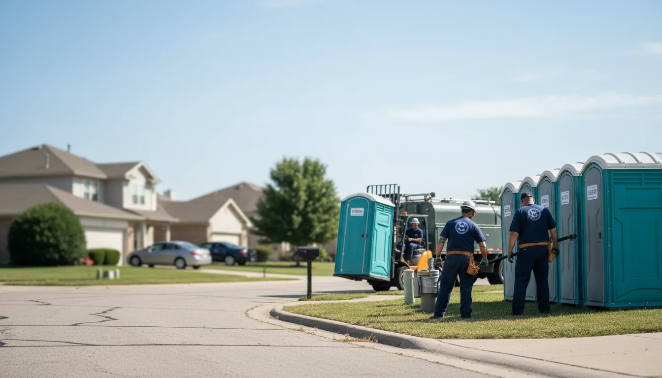 Porta Potty Rental in Pleasant Plain, OH near me